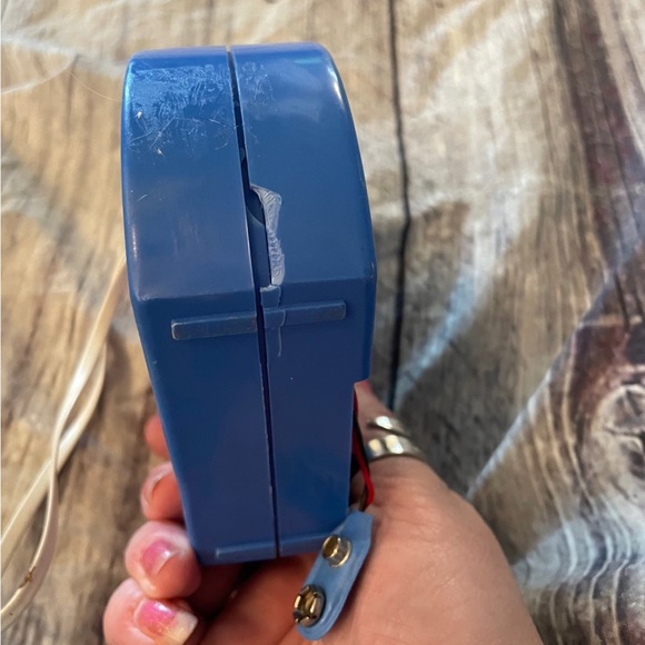 Vintage 1983 Care Bears Playtime Products, Inc. Blue AM RADIO TENDERHEART Bear - Picture 9 of 13